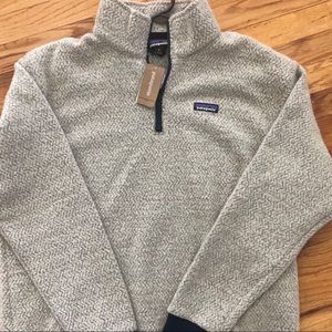 men's woolyester fleece pullover
